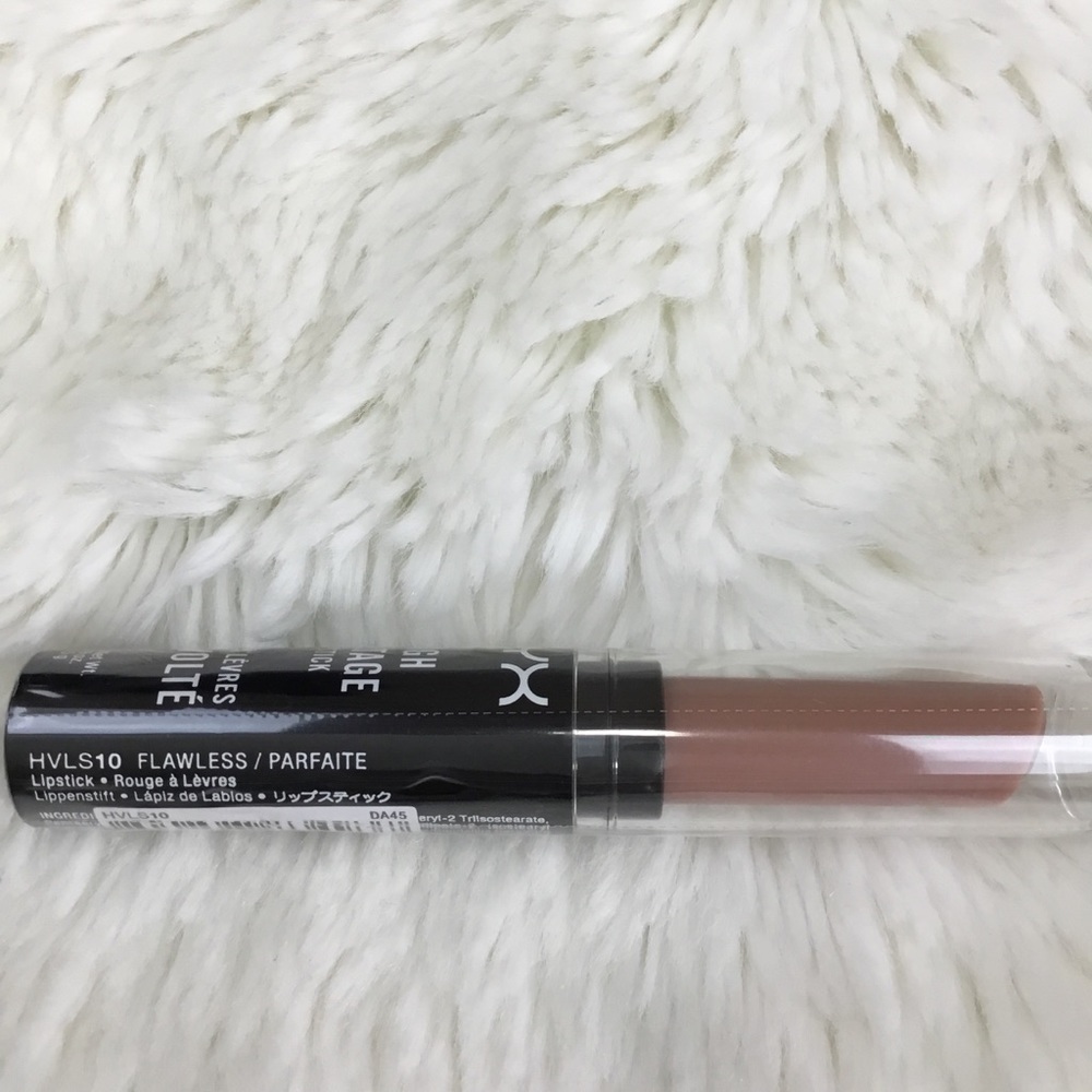 LOT of 3 NYX High Voltage Lipstick Nude Red C13 - Picture 5 of 5